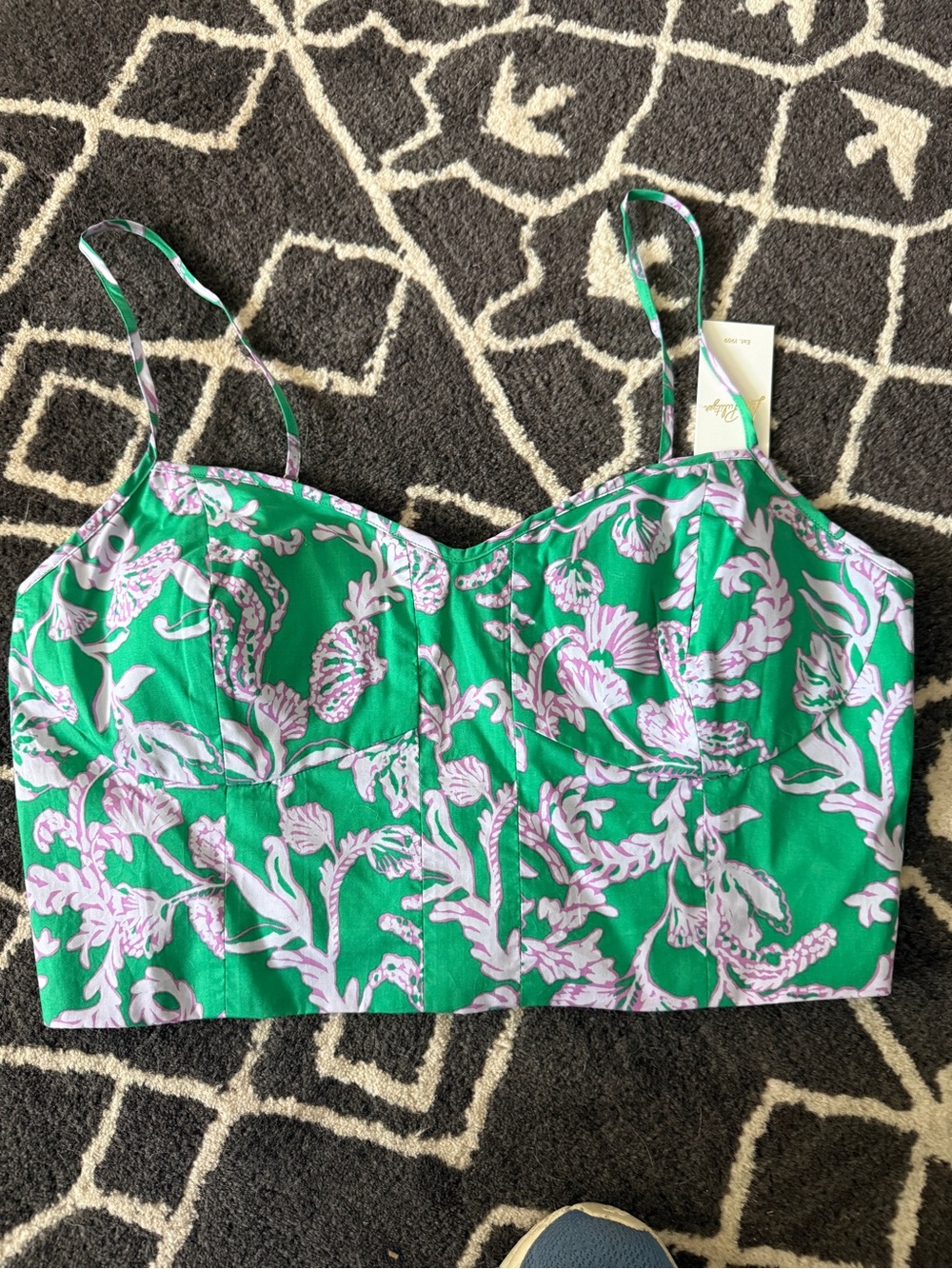 Lilly Pulitzer Winslow Maxi set. NWT size 14 - Picture 5 of 11